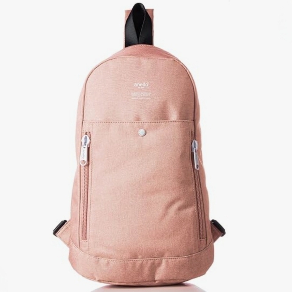 Anello One Shoulder Backpack Pink